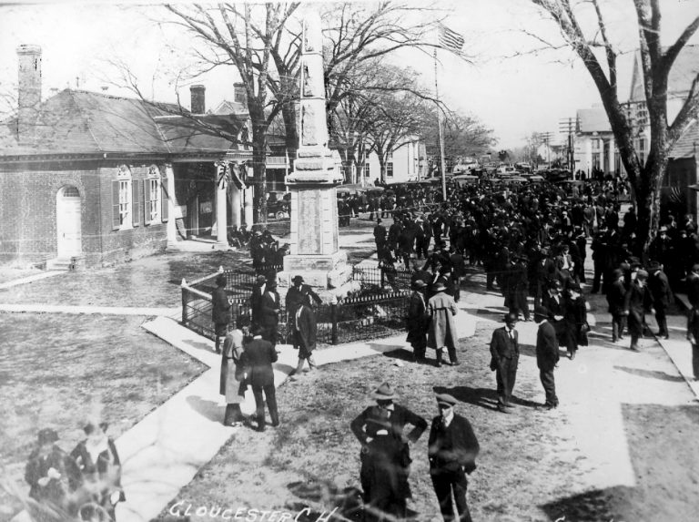 A century ago, Gloucester and Mathews counties stood at a ...