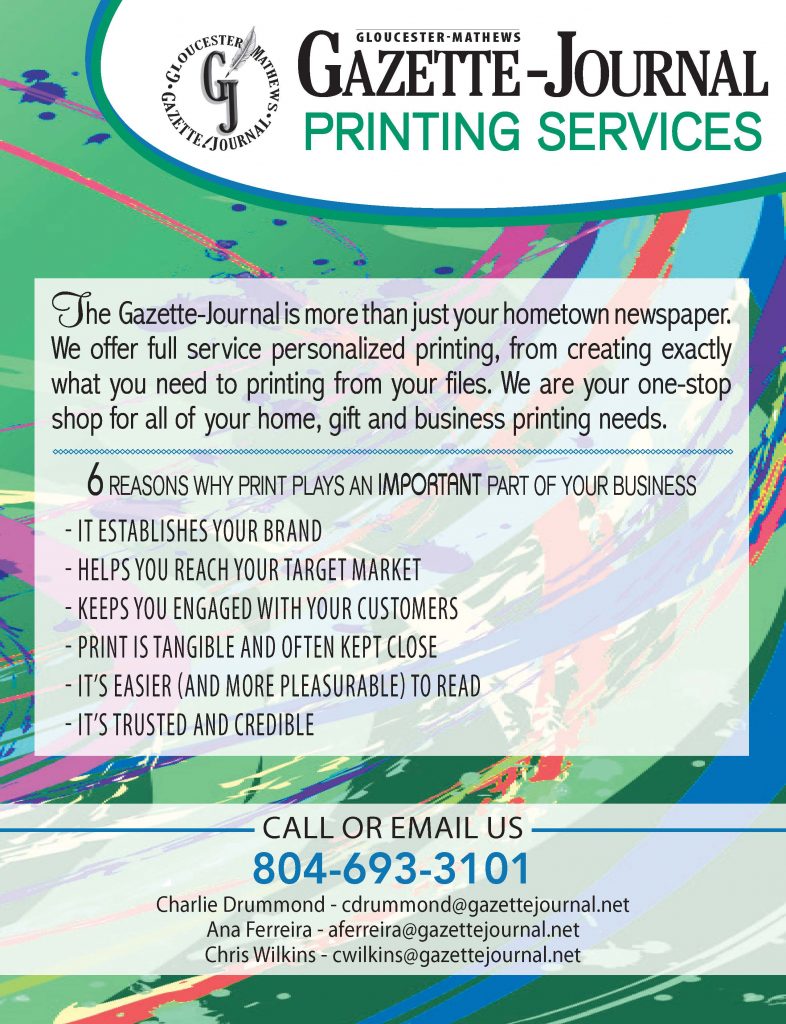 Gazette Journal Printing Services – Gazette Journal