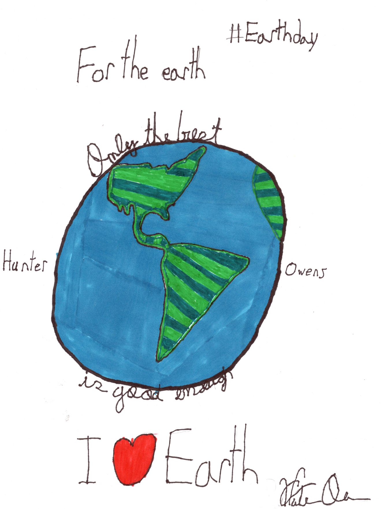 Earth Day Drawings – Gazette Journal