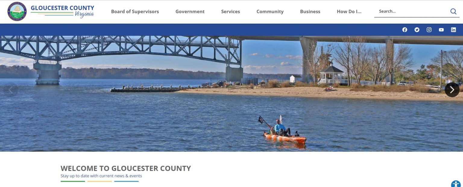 Gloucester County unveils its newly redesigned website - Gazette Journal