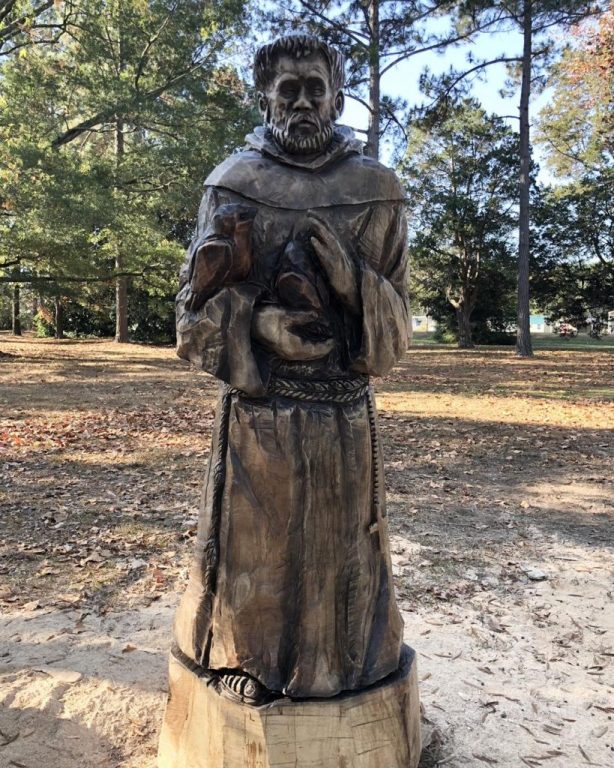 church abingdon statue