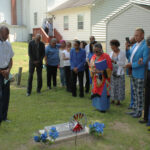 church pastor bill marker dedication 1