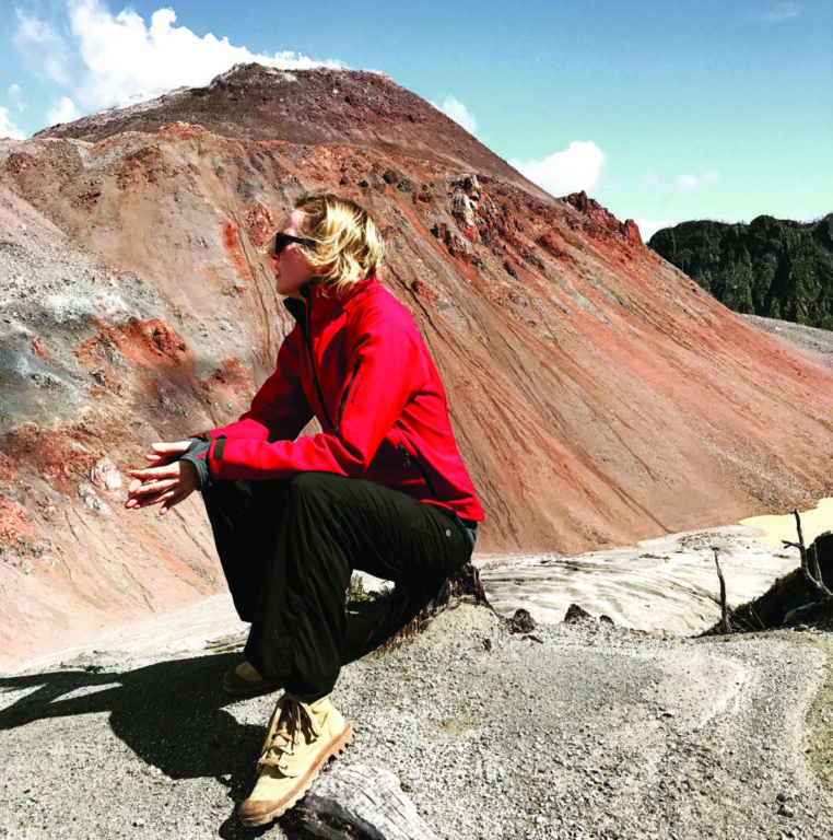 are you prepared karen holmberg on top of volcano