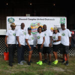 Schools B.C United Outreach members at Back to School Block Party