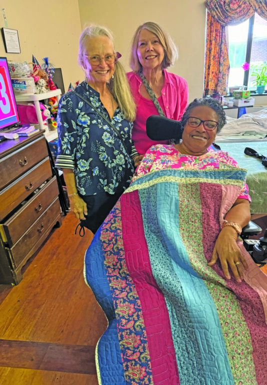 community wheelchair quilts bottom photo