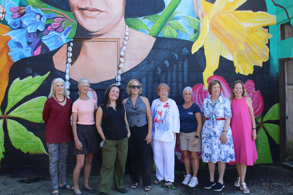 arts cook foundation mural dedication