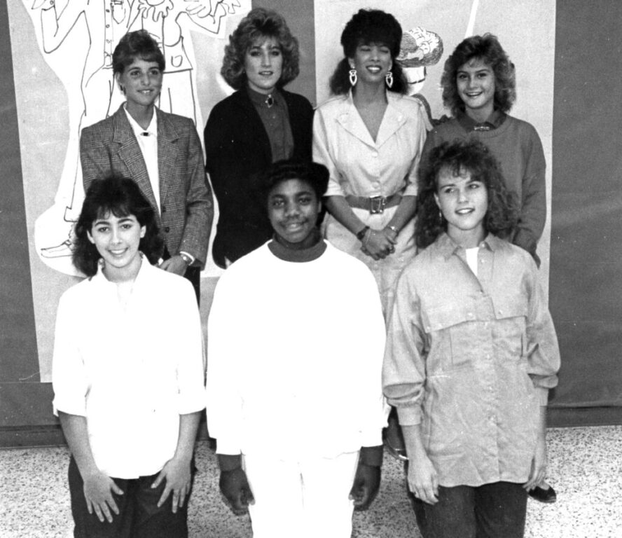 glimpses 1986 GHS homecoming court