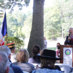 memorial dedication ceremony battle of the hook chaunu