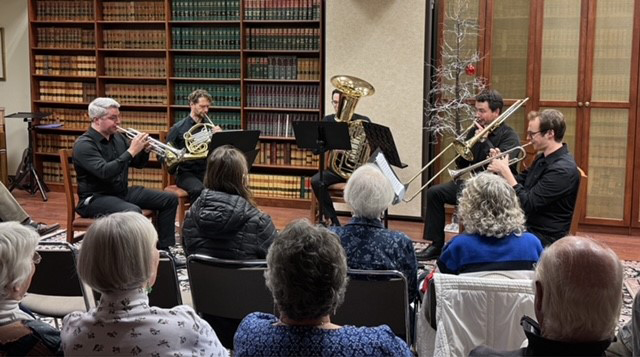 arts friends of mml brass quintet