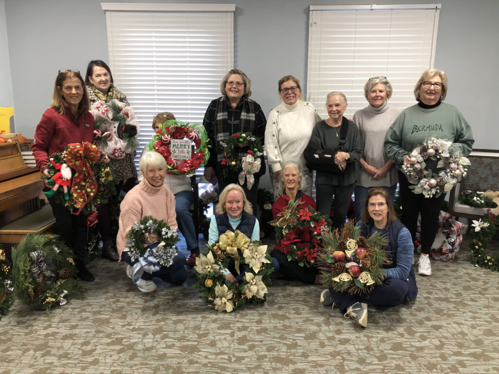 community christmas wreaths