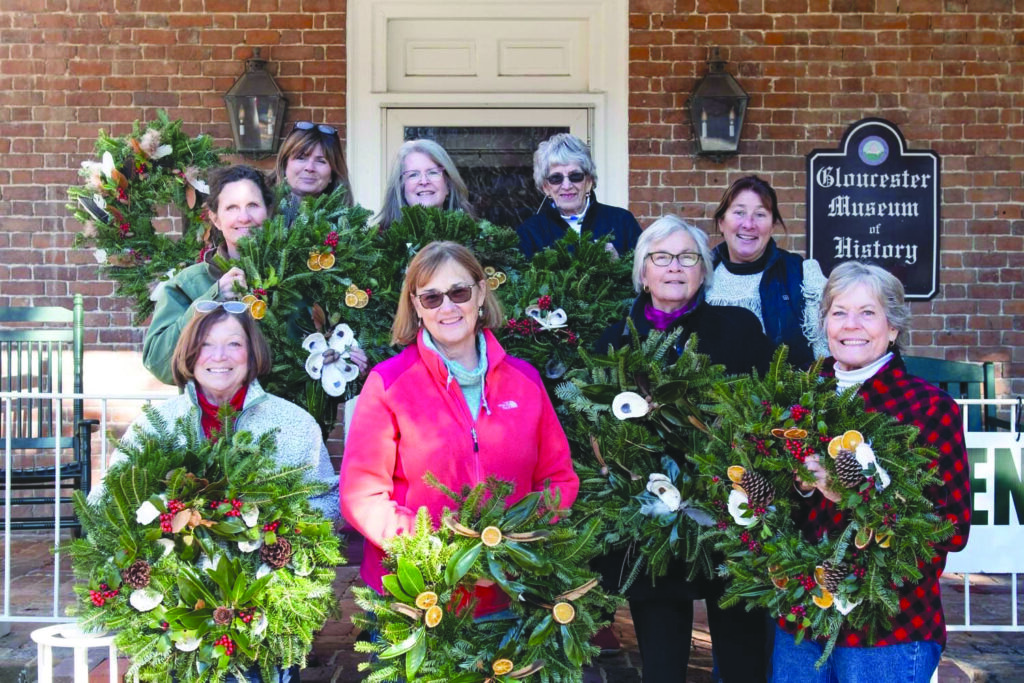 community garden club wreaths