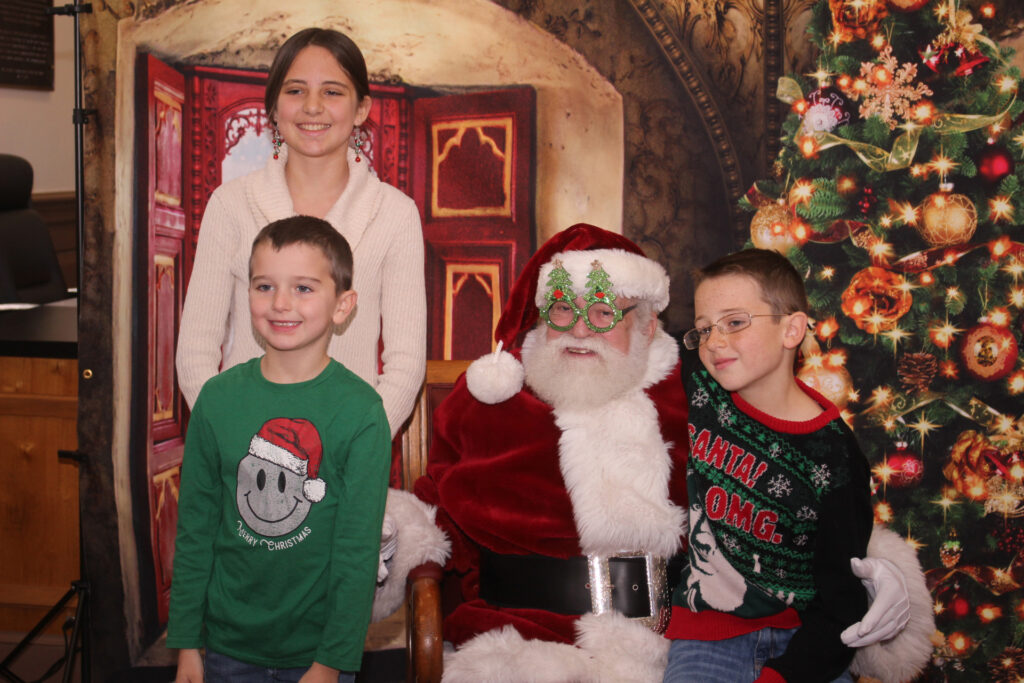 gloucester Arthur, 8, Alabama (girl) 12 and Anderson 6 Knowles, from left