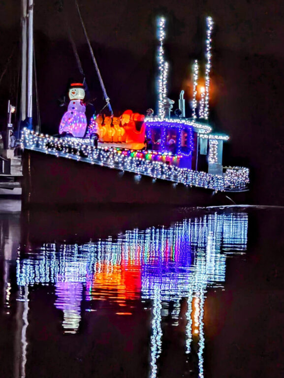 mathews lighted boat parade