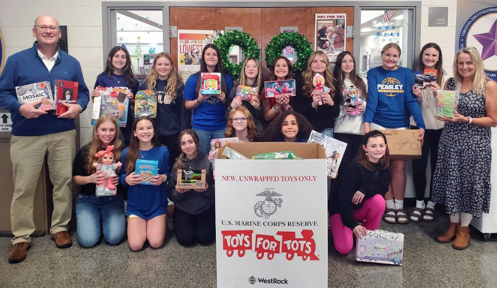 schools peasley toys for tots