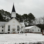 church bethel church of mathews in the snow monday by stephanie rowe