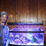 mathews Eric Beckley and his 40 gallon breeder tank