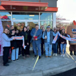 business Dunkin Grand Opening Ribbon Cuttting