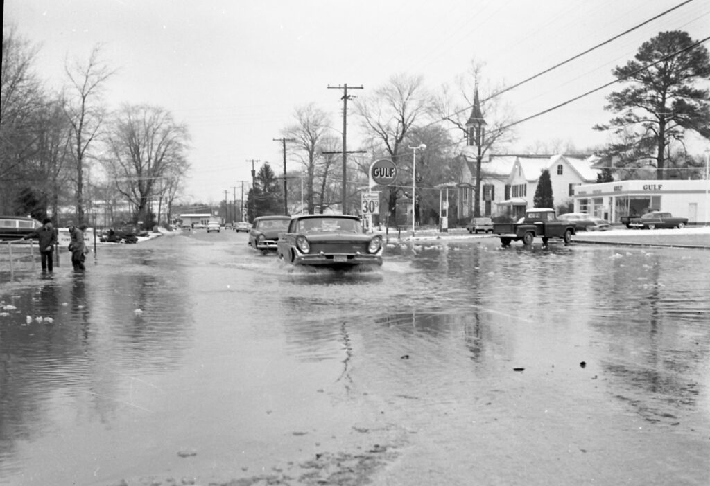 glimpses MATHEWS main street ash wed storm 3-7-62